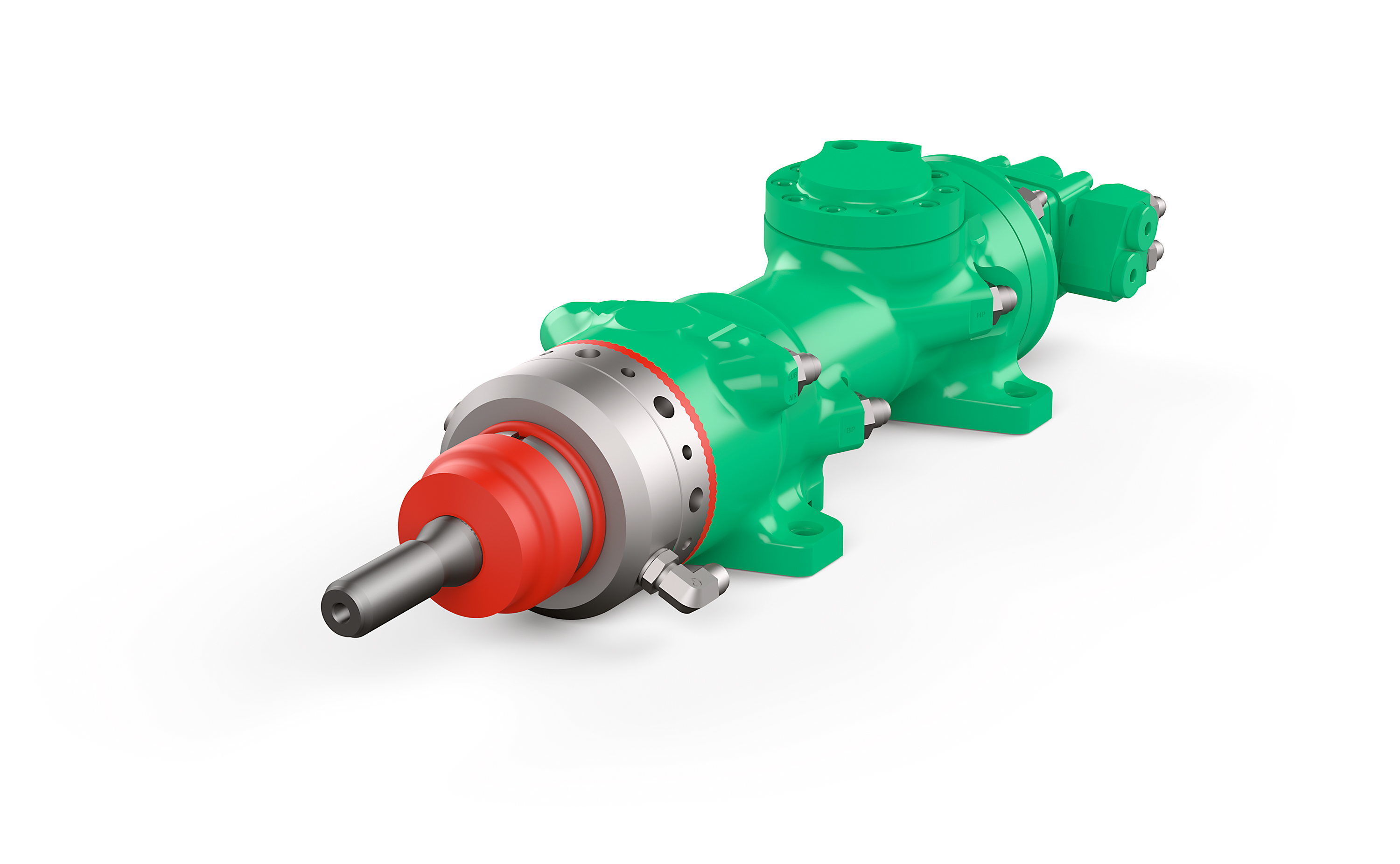 green Montabert drifter attachments