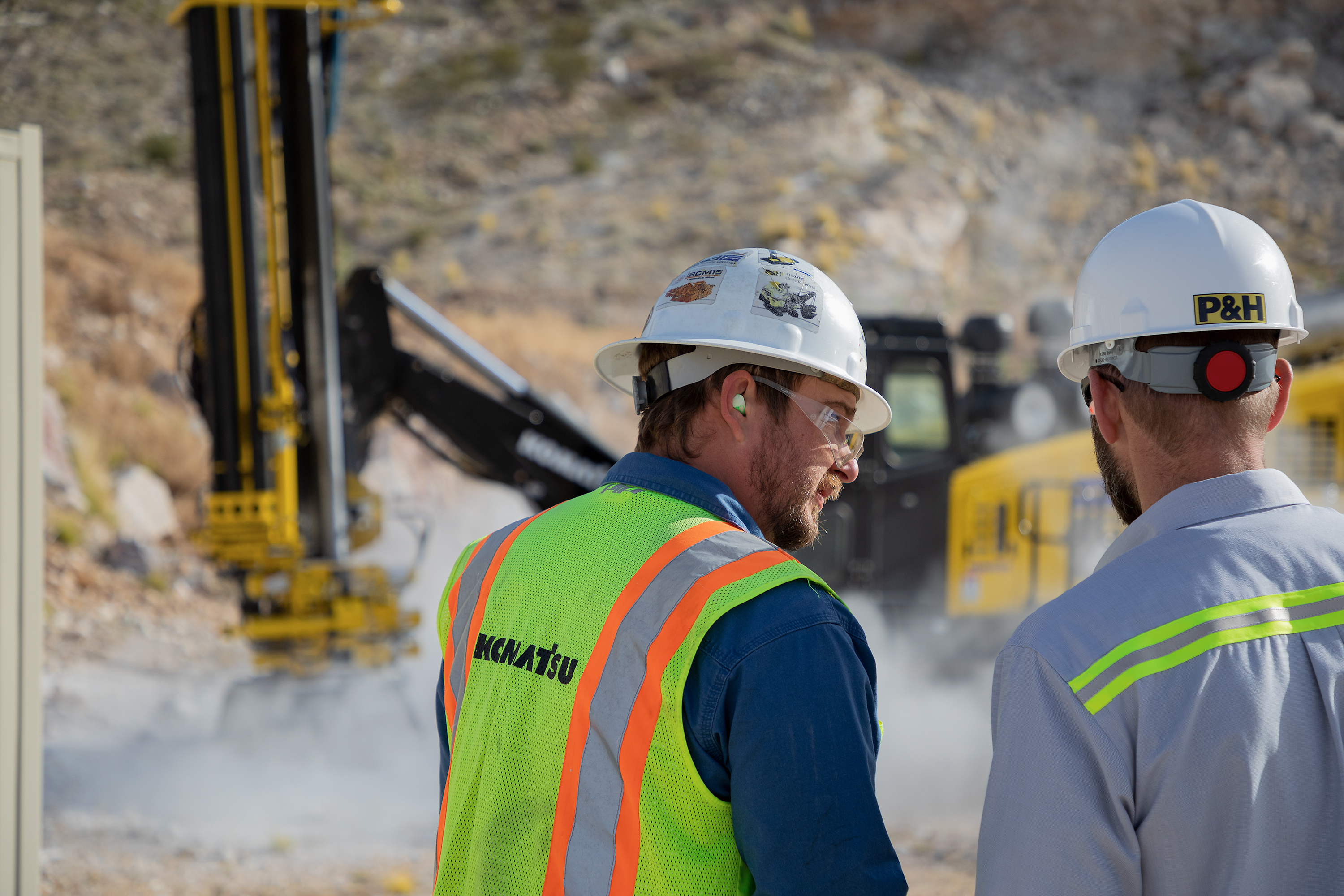 Smart mining drilling and blasting