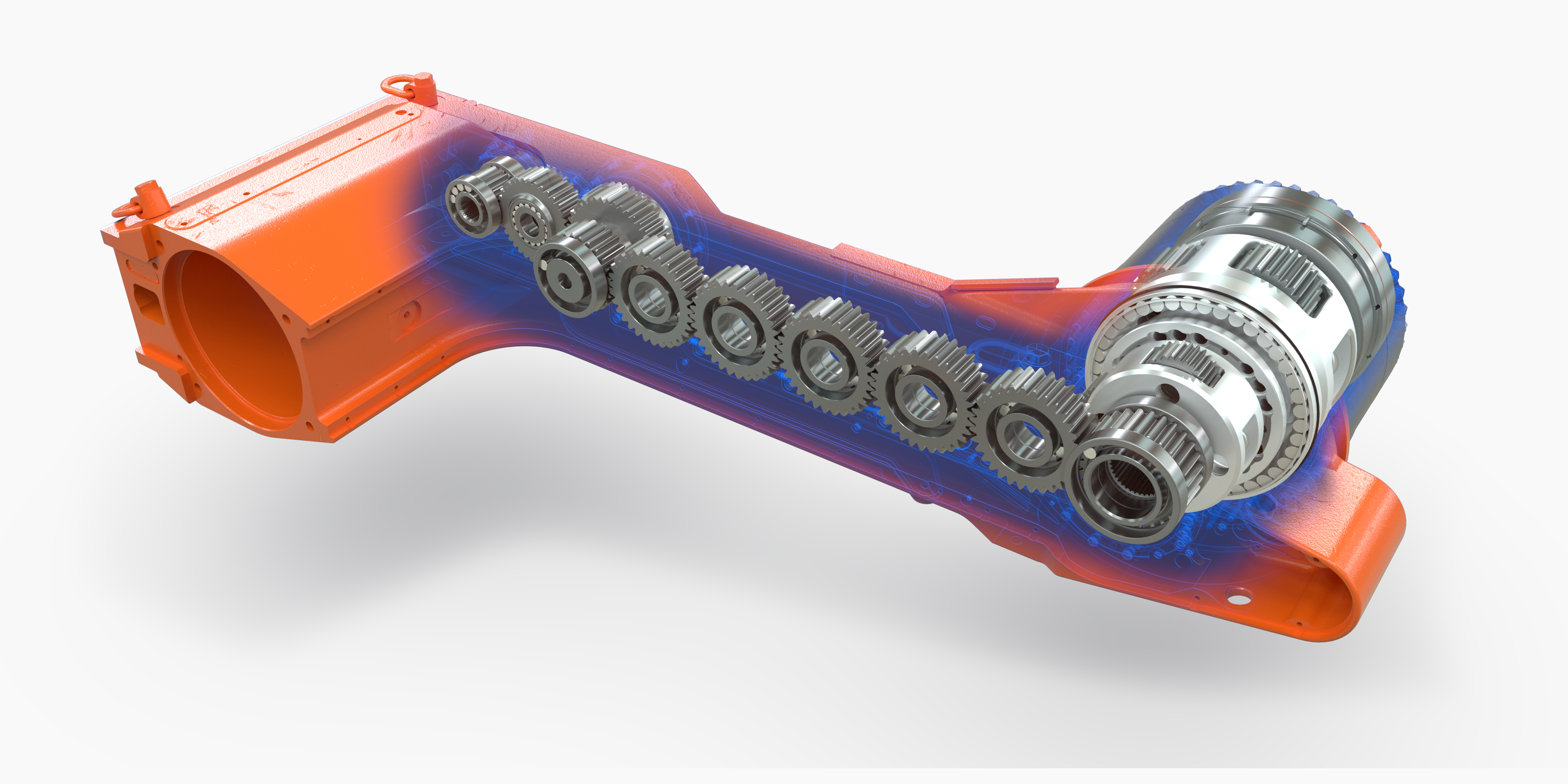 J7500 shearer ranging arm