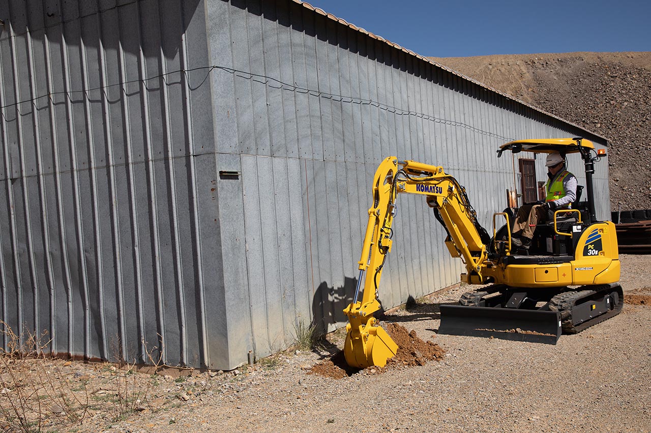 PC30E electric mini excavator