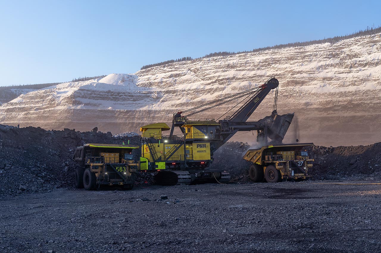 4800XPC electric rope shovel