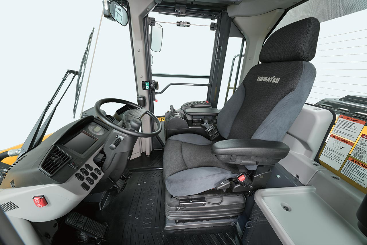 Comfortable operator environment