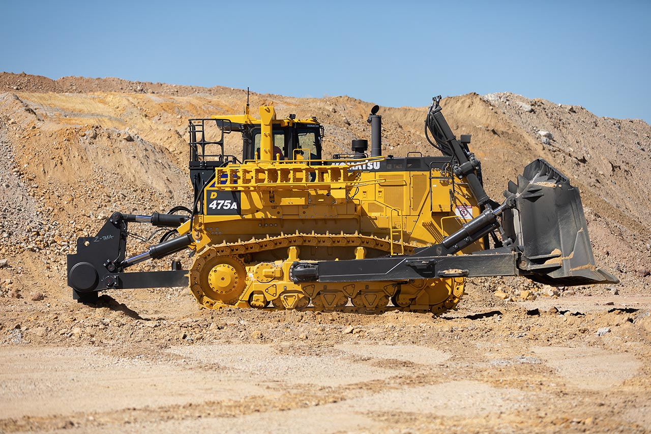 Track shoe slip control