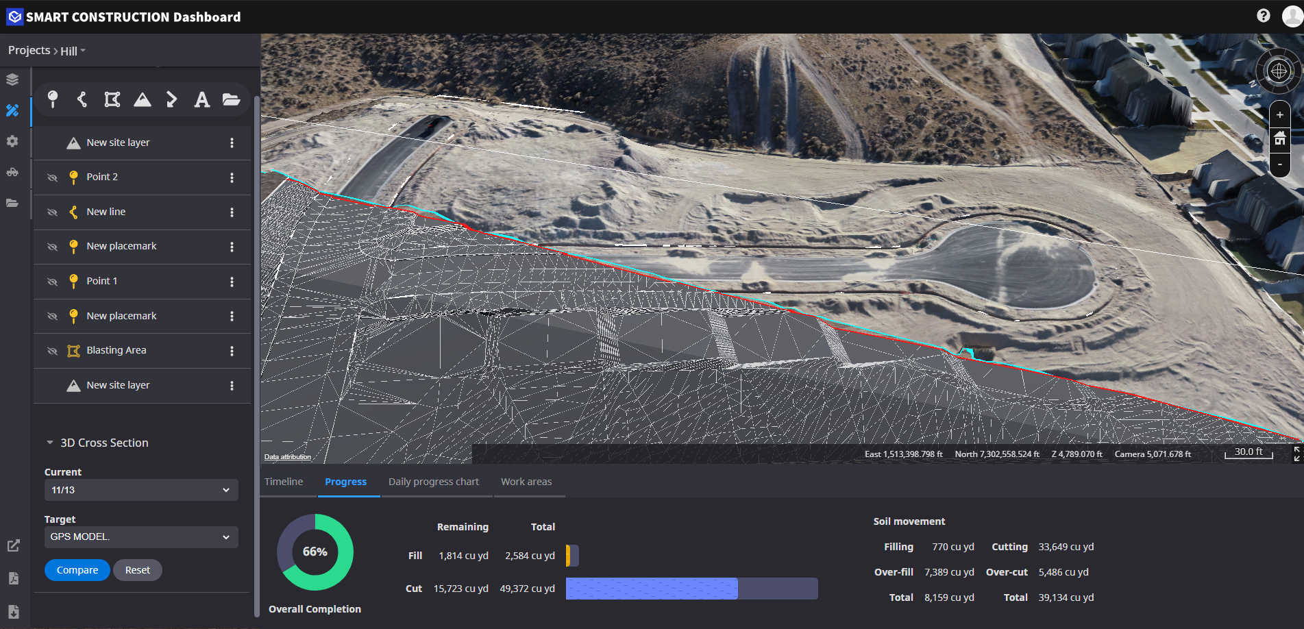 Job site visualization