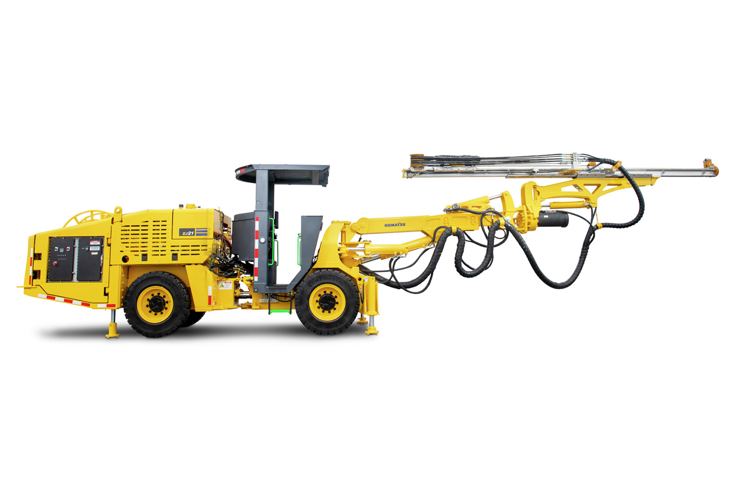 Underground hard rock drill