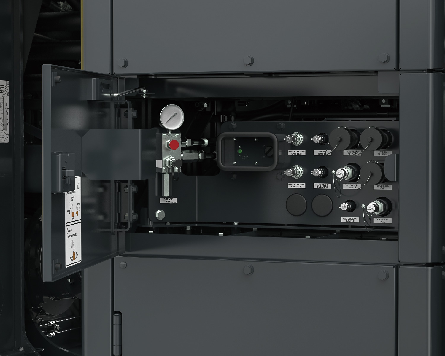 Time-saving centralized maintenance