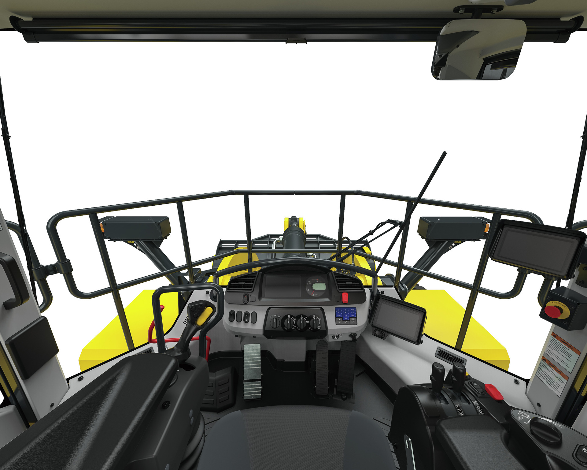 Exceptional visibility and maneuverability