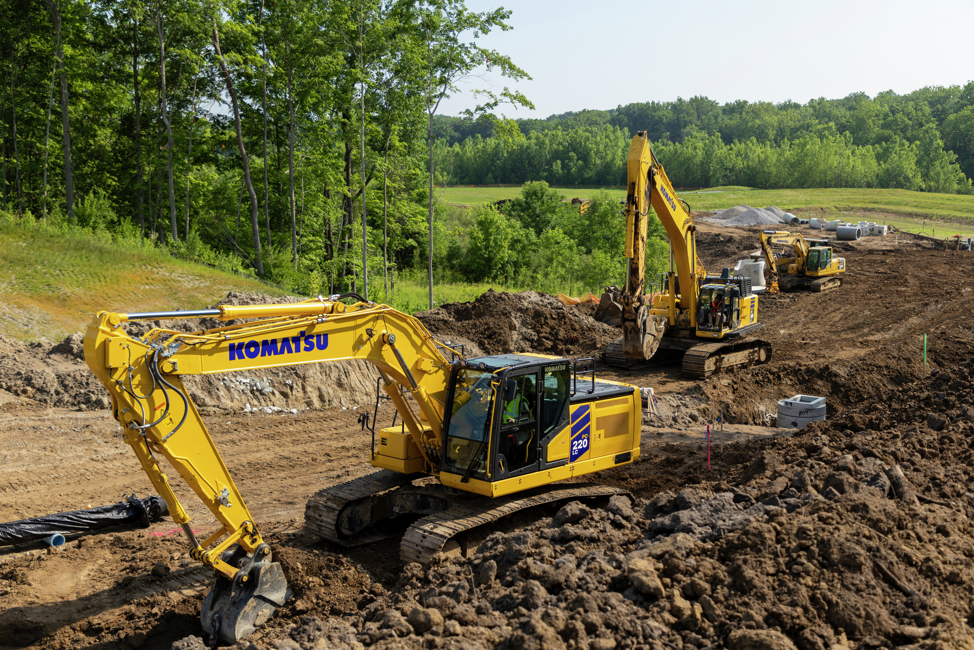 Revamped work equipment