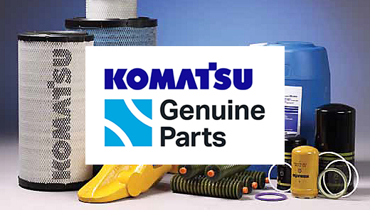 Komatsu genuine parts assortment